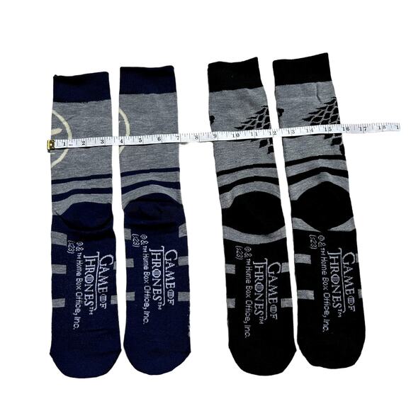 Character Socks - Game of Thrones - Mens 8-12 - Picture 2 of 2